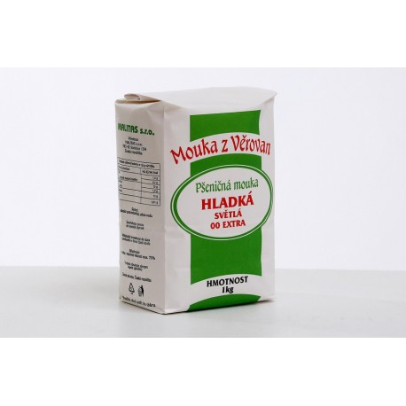 Pšeničná mouka hladká světlá - 00 extra