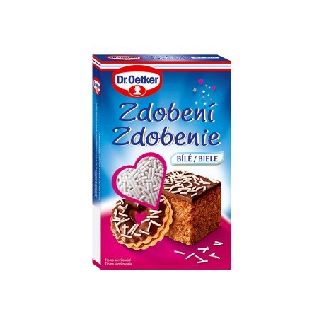 Dr. Oetker Zdobení bílé 80g