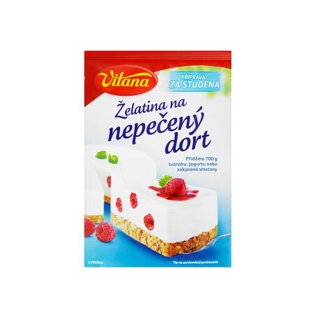 Vitana Želatina na nepečený dort v prášku 50g