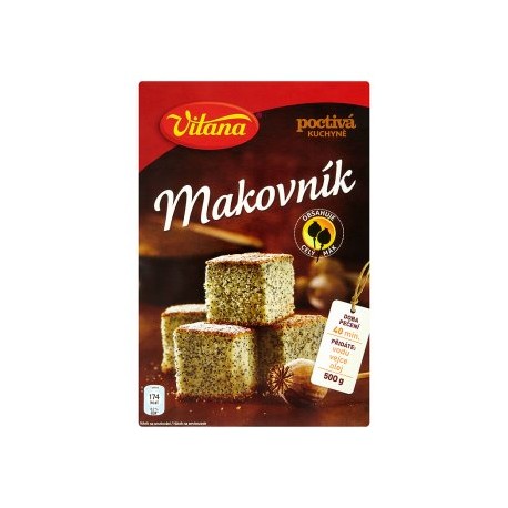 Vitana Poctivá Kuchyně Makovník 500g