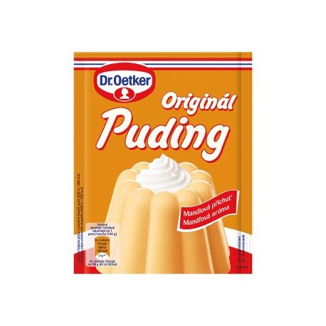 Dr. Oetker Originál Puding s mandlovou příchutí 37g