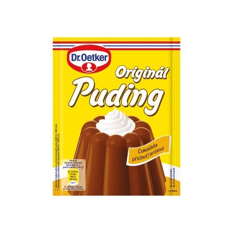 Dr. Oetker Originál Puding s příchutí čokolády 45g