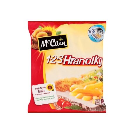 McCain 1-2-3 Hranolky 750g