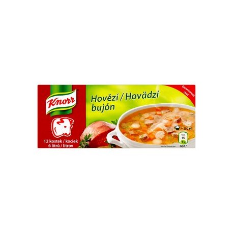 Knorr Hovězí bujón 12 x 10g