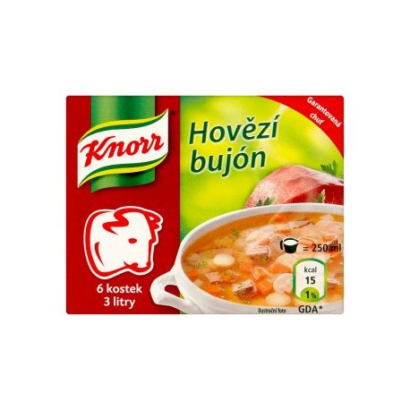 Knorr Hovězí bujón 6 x 10g