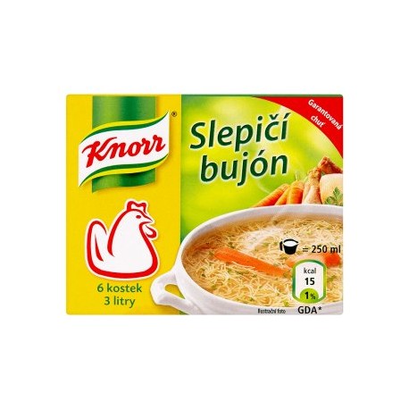 Knorr Slepičí bujón 6 x 10g