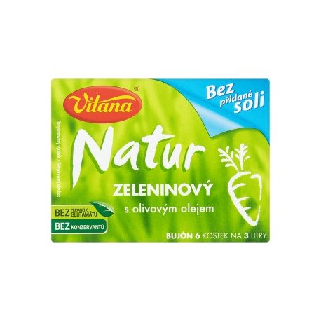 Vitana Natur Zeleninový bujón s olivovým olejem 58g