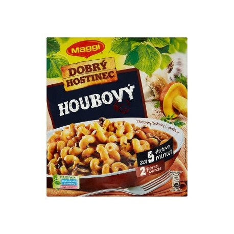 Maggi Dobrý Hostinec Houbový těstoviny s omáčkou 144g
