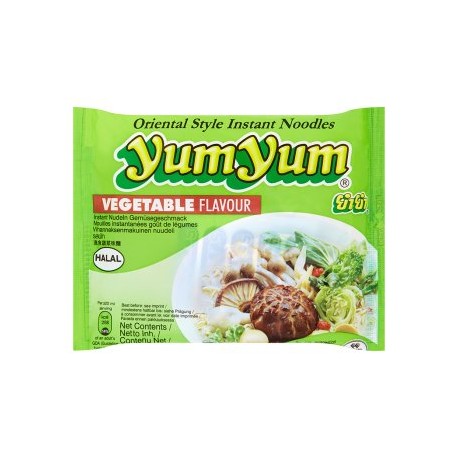 Yum Yum Instantní nudlová polévka se zeleninovou příchutí 60g