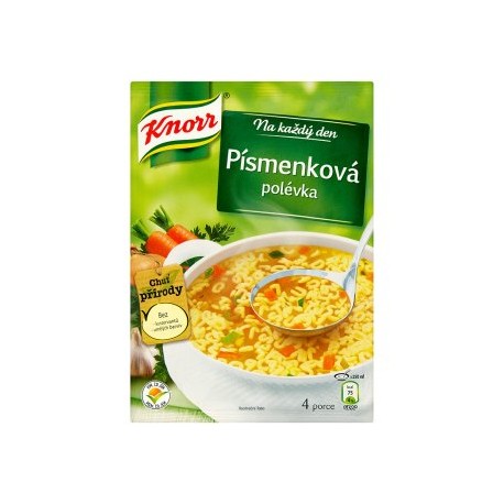 Knorr Písmenková polévka 75g