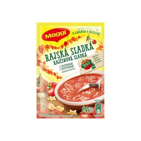 MAGGI Rajská sladká s těstovinami polévka 83g