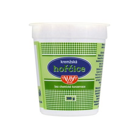 Alba Plus Hořčice kremžská 200g