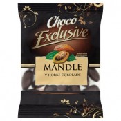 Poex Choco Exclusive Mandle v hořké čokoládě 150g