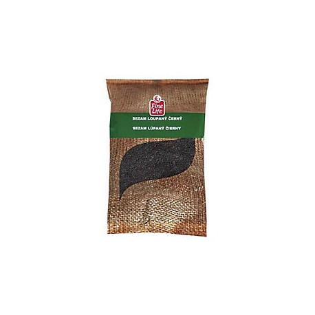 Fine Life Sezam loupaný černý 1x250g
