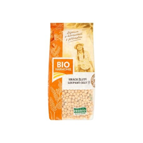 Bio Harmonie Hrách žlutý loupaný celý 500g