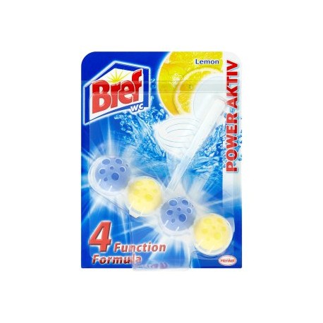 Bref Power Aktiv Lemon WC blok 50g