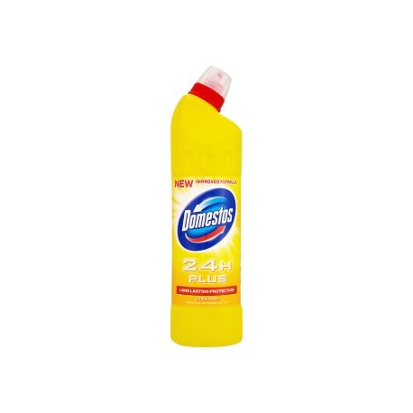 Domestos 24H Plus Tekutý desinfekční a čistící přípravek s citrusovou vůní 750ml