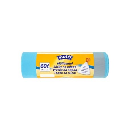 Swirl Sáčky na odpad zatahovací 60l 20 ks