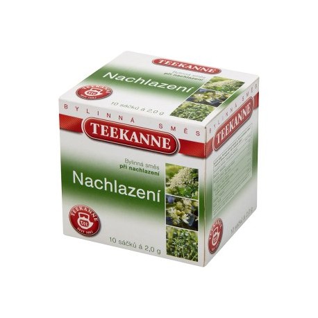  TEEKANNE Nachlazení, bylinná směs, 10 sáčků, 20g