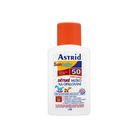 Astrid Sunbaby Dětské mléko na opalování OF 50 200ml