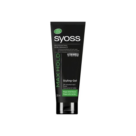 Syoss Max Hold stylingový gel mega silná fixace 250ml