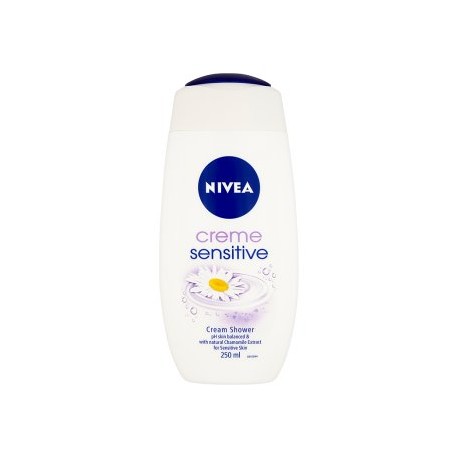 Nivea Creme Sensitive krémový sprchový gel 250ml
