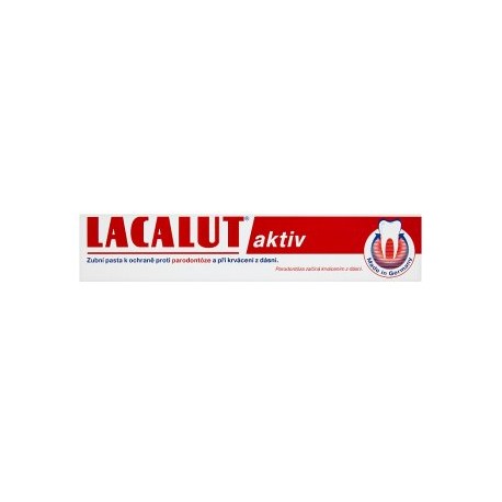 Lacalut Aktiv zubní pasta proti paradontóze 75ml 