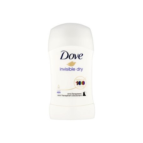 Dove Invisible dry tuhý antiperspirant deodorant 40ml 