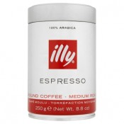  illy Espresso středně pražená mletá káva 250g