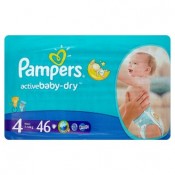 Pampers Active Baby Pleny 4 Maxi 46 ks 