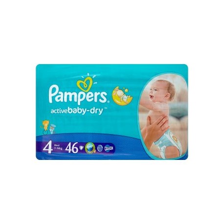 Pampers Active Baby Pleny 4 Maxi 46 ks 