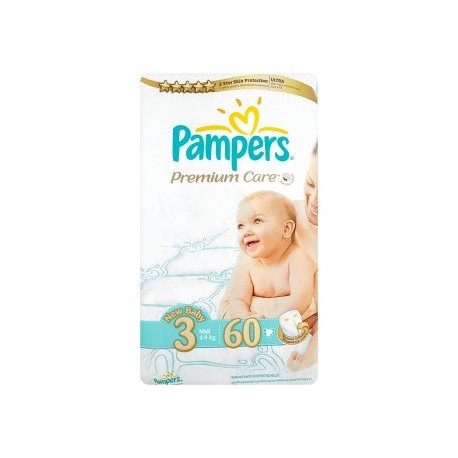 Pampers Premium Care Pleny 3 Midi 60 ks