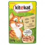 Kitekat Krůtí maso ve šťávě kompletní krmivo pro dospělé kočky 100g