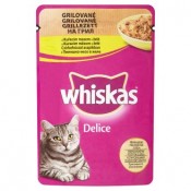 Whiskas Delice Grilované s kuřecím masem v želé 85g