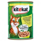 Kitekat S kuřecím masem ve šťávě 400g