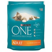 Purina ONE Adult s kuřecím a celozrnnými obilovinami 800g