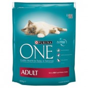 Purina ONE Adult s hovězím a celozrnnými obilovinami 800g