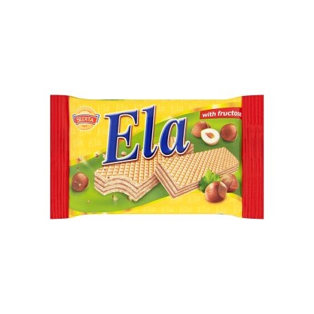 Sedita Ela Oplatky s krémovo-lískooříškovou náplní a fruktózou 40g