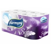 Toaletní papír Harmony Soft, 3vrstvý, 16rolí