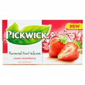   Pickwick Fruit Garden Jahody s příchutí smetany ovocné čaje 20 x 2g