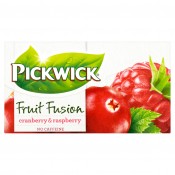  Pickwick Brusinky s malinami ovocný čaj aromatizovaný 20 x 2g