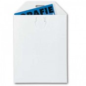 Kartonové obálky - A4, bílé, 10 ks